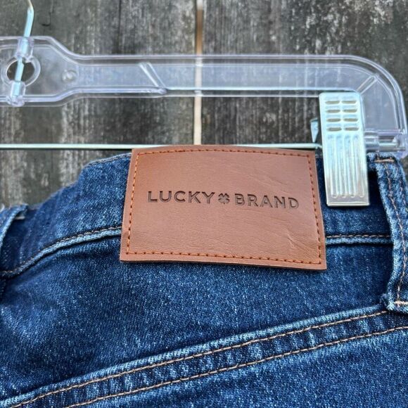 Lucky Brand Boy Mid Rise Relaxed Straight Jeans 4 - Picture 3 of 6